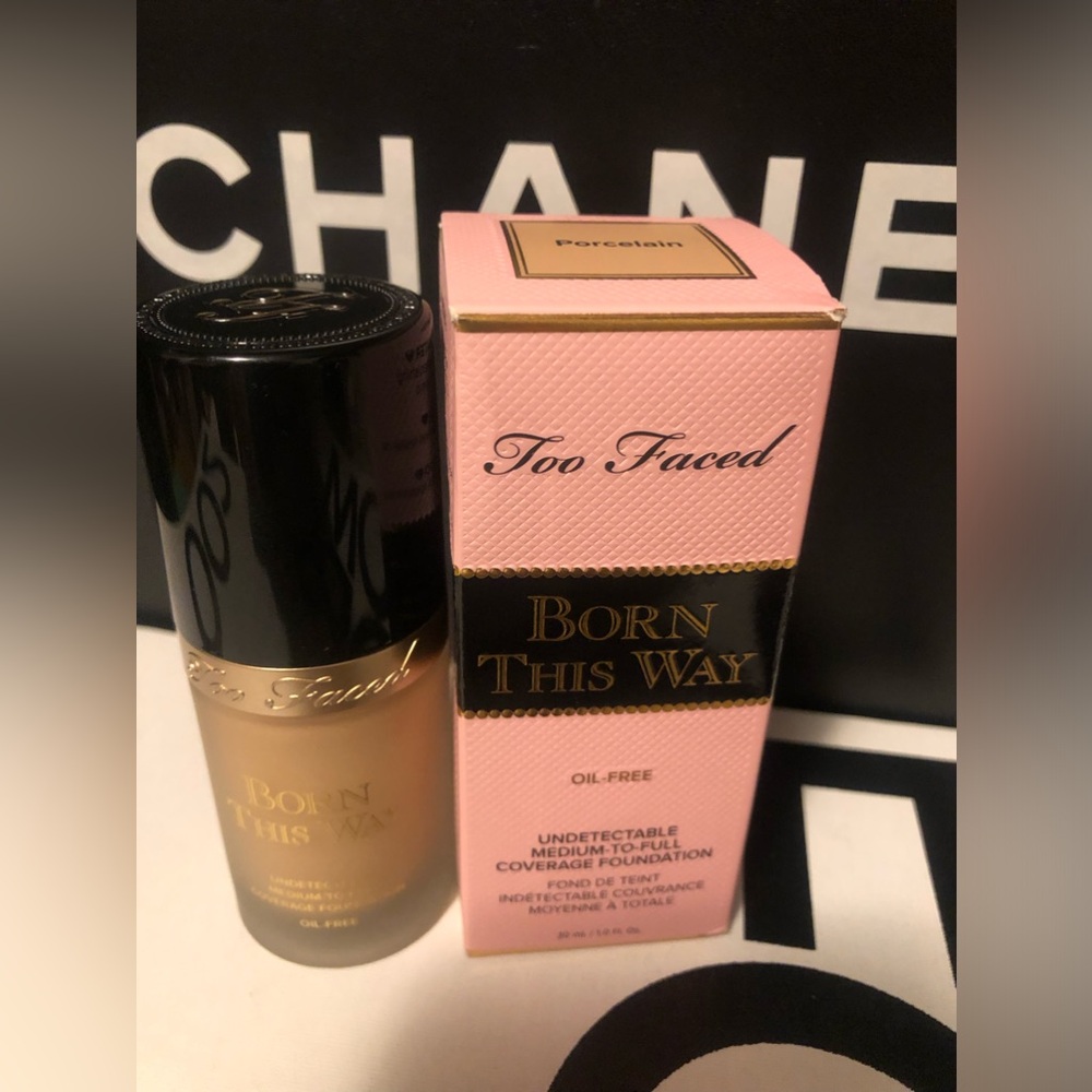 Too Faced Born This Way Porcelain Foundation NIB New